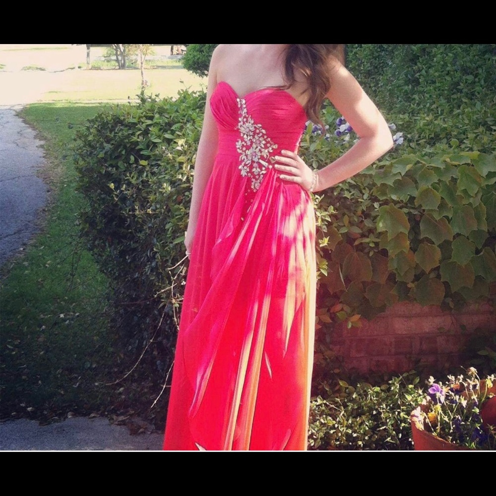 Prom dress high low